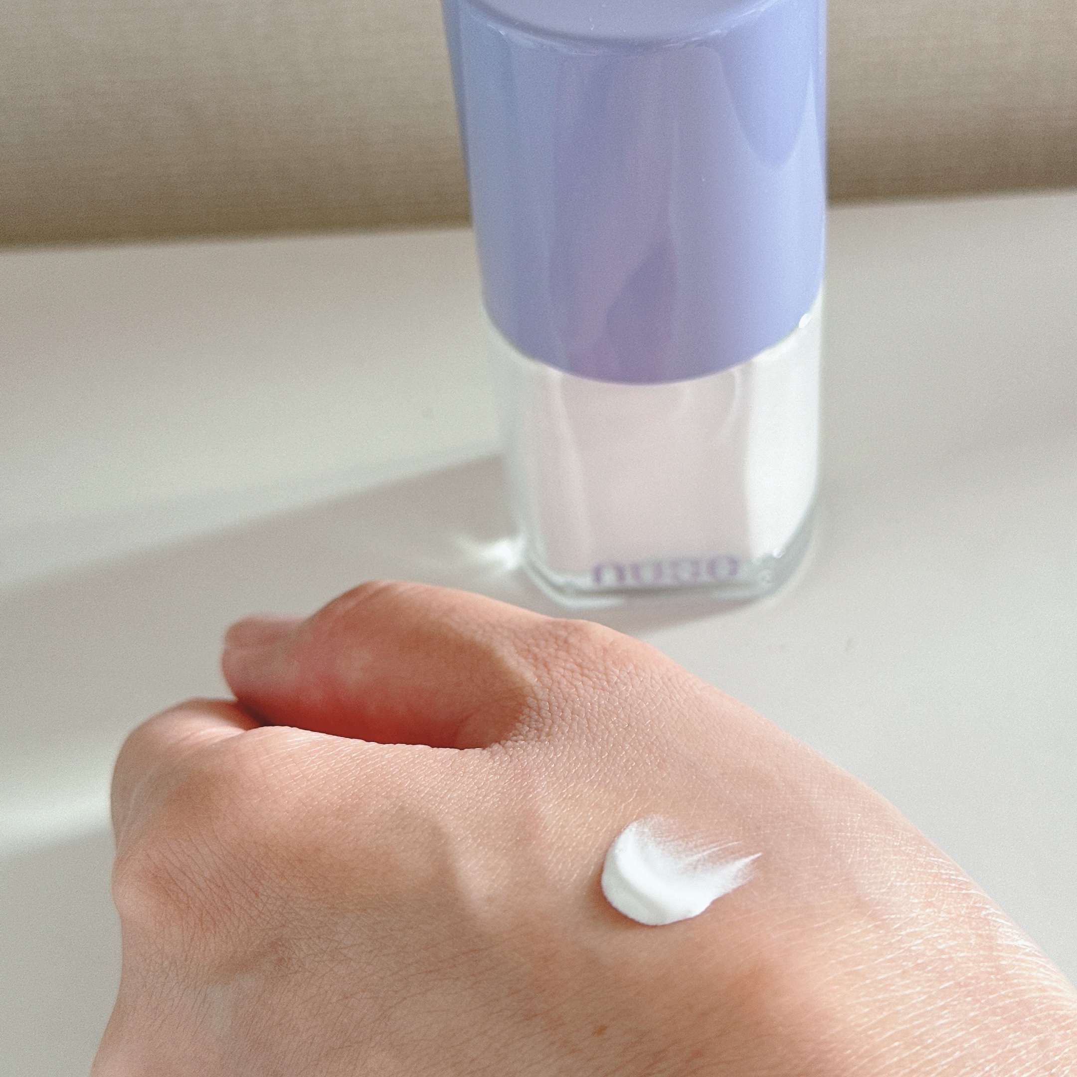 ケアトーンアップ/nuse/化粧下地を使ったクチコミ（2枚目）