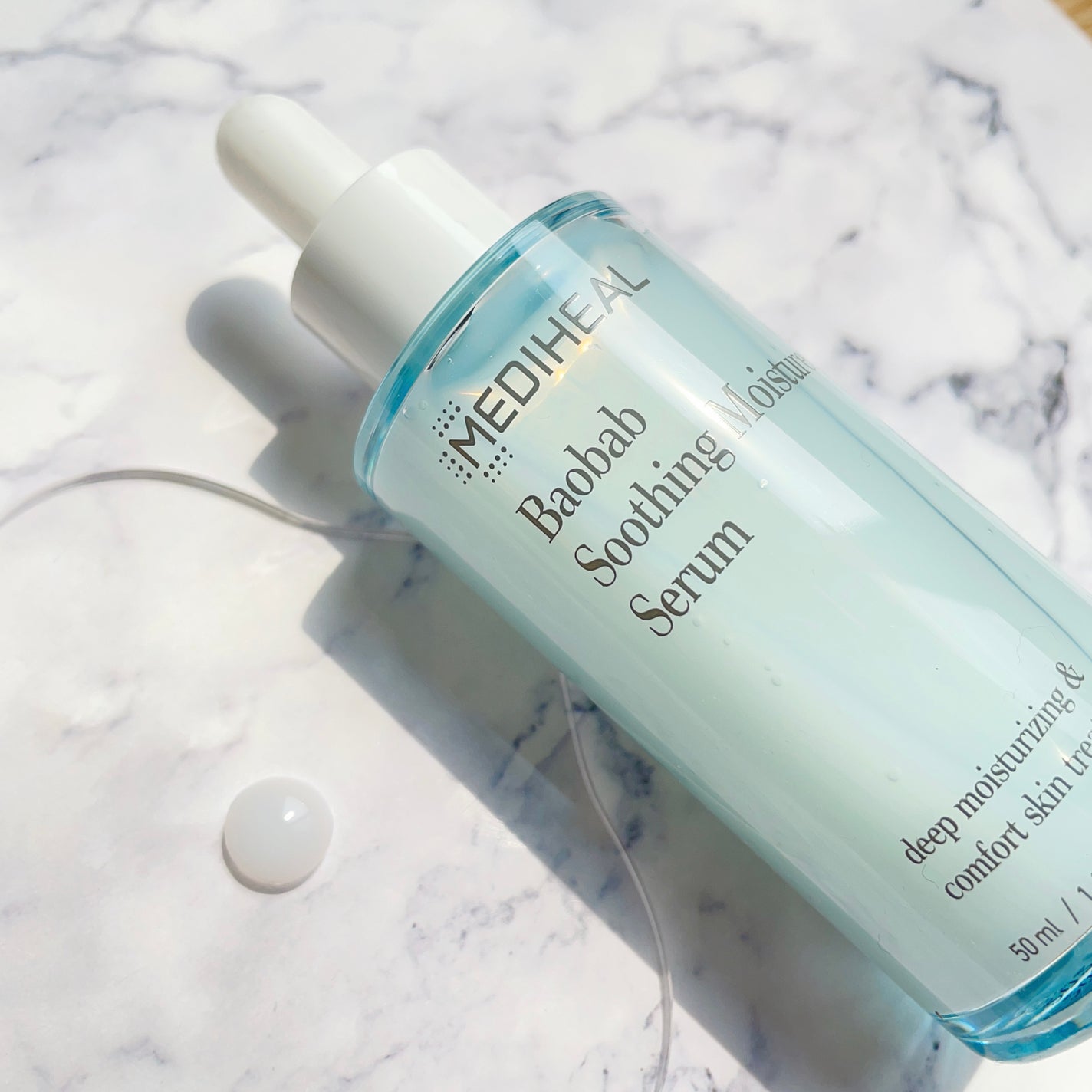 バオバブスージングモイスチャーセラム/MEDIHEAL/美容液を使ったクチコミ(8枚目)