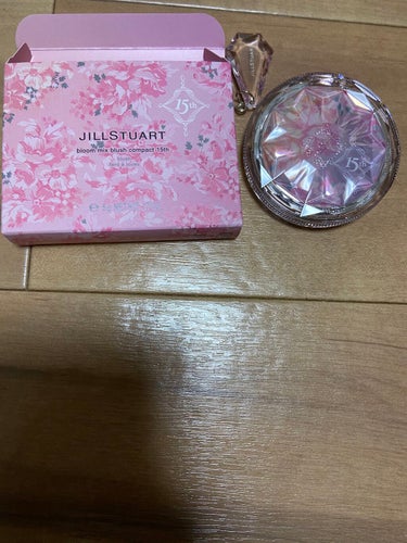 ジルスチュアート ブルーム ミックスブラッシュ コンパクト 08 twilight marigold(限定色)/JILL STUART/パウダーチークを使ったクチコミ（3枚目）