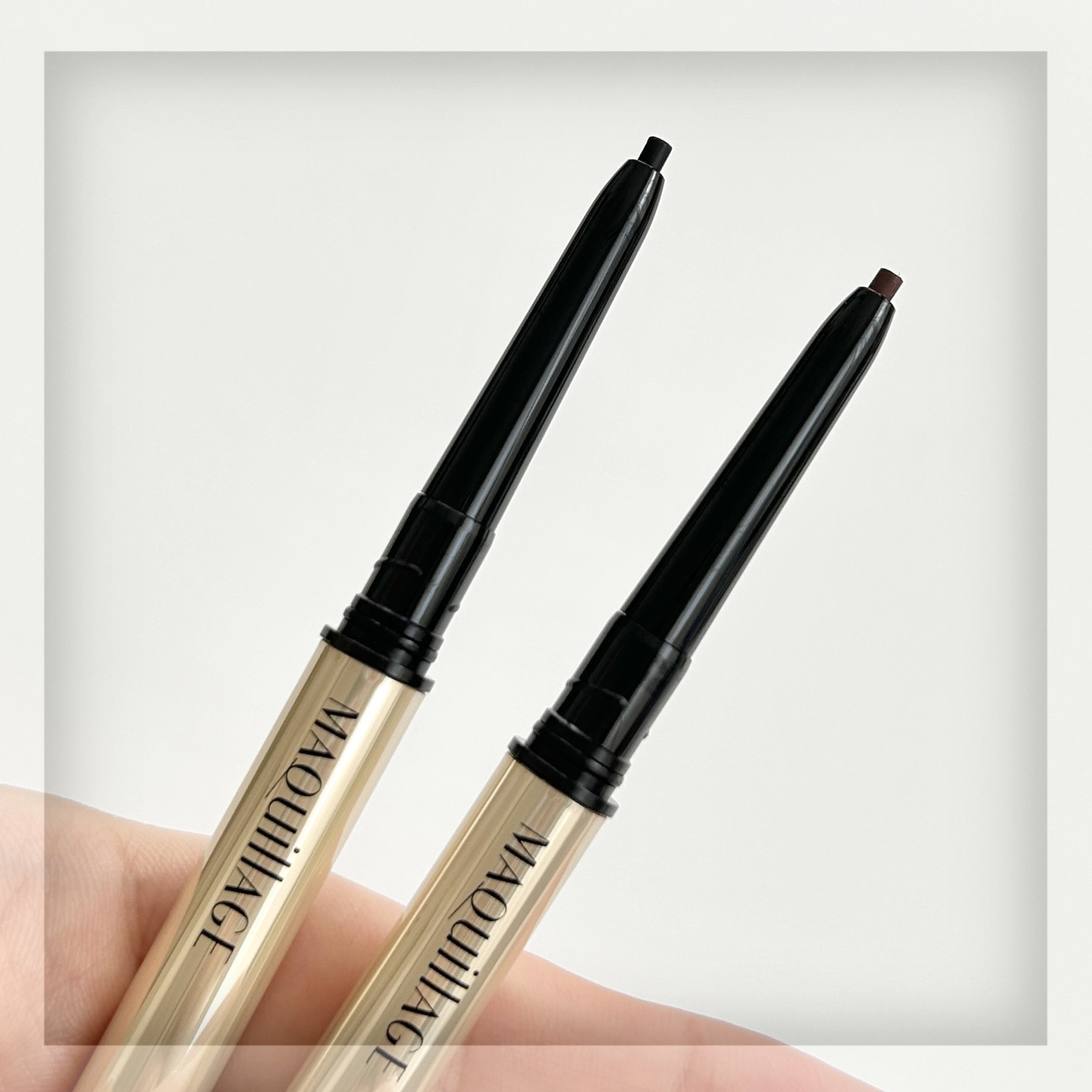 ドラマティックエッセンスライナー（カートリッジ） BK999 リアルブラック/マキアージュ/ペンシルアイライナーを使ったクチコミ（2枚目）