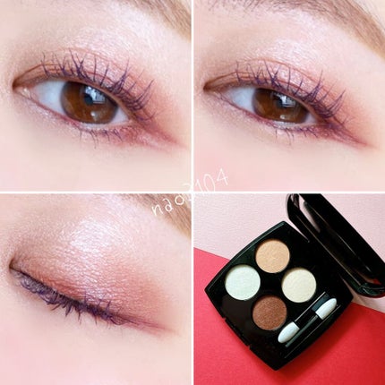 レ キャトル オンブル/CHANEL/アイシャドウパレットを使ったクチコミ(6枚目)