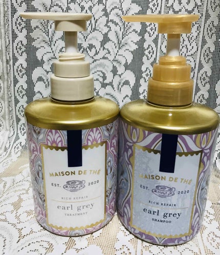 リッチリペア シャンプー/トリートメント/MAISON DE THÉ/市販シャンプーを使ったクチコミ(1枚目)