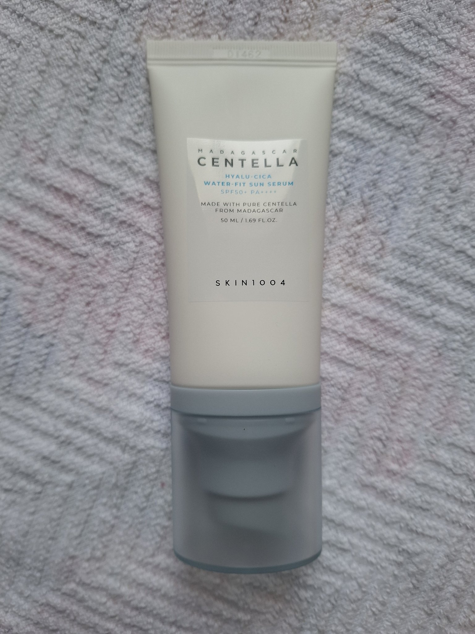 ヒアルーシカ ウォーターフィット サンセラム/SKIN1004/日焼け止めローションを使ったクチコミ（1枚目）