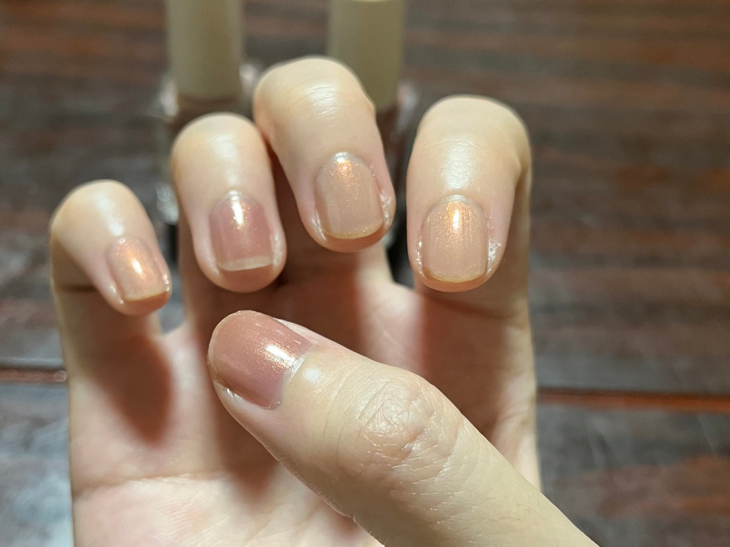 ネイルファンデーション/パラドゥ/マニキュアを使ったクチコミ(5枚目)