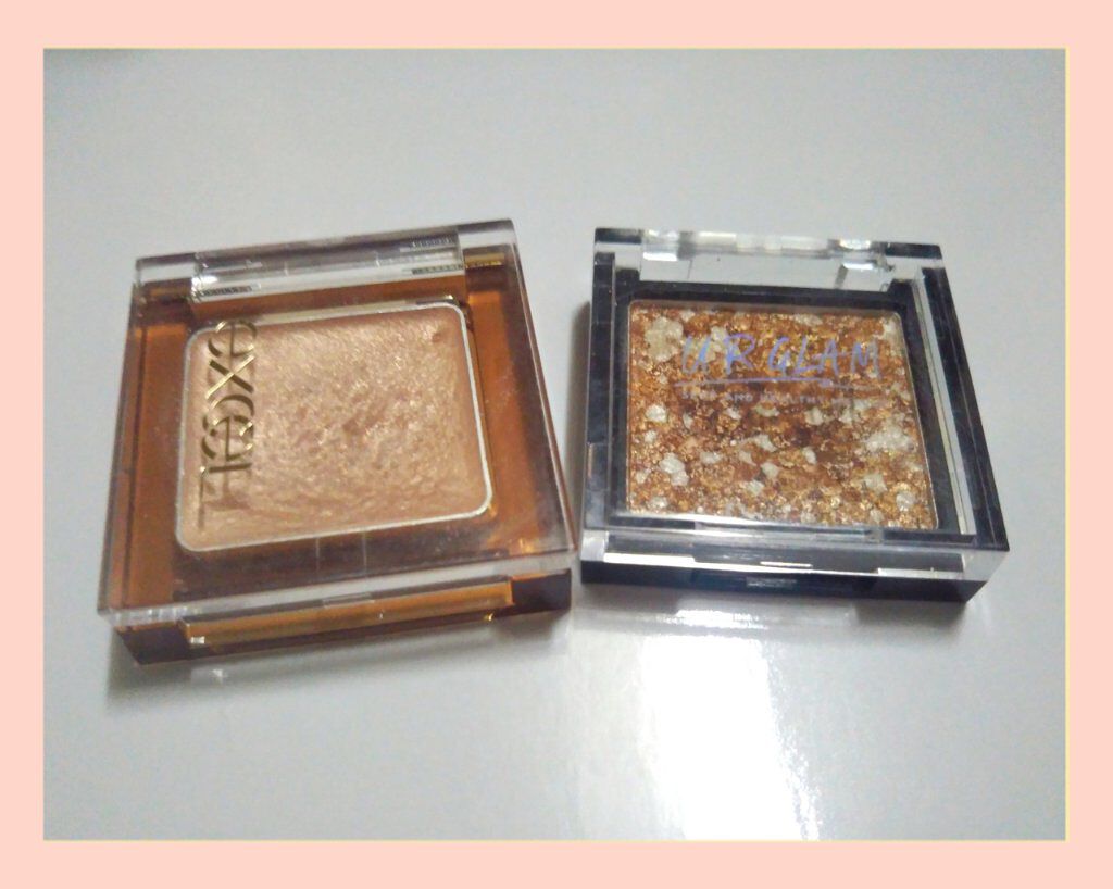 UR GLAM　MARBLE EYESHADOW 01/U R GLAM/単色アイシャドウを使ったクチコミ（1枚目）