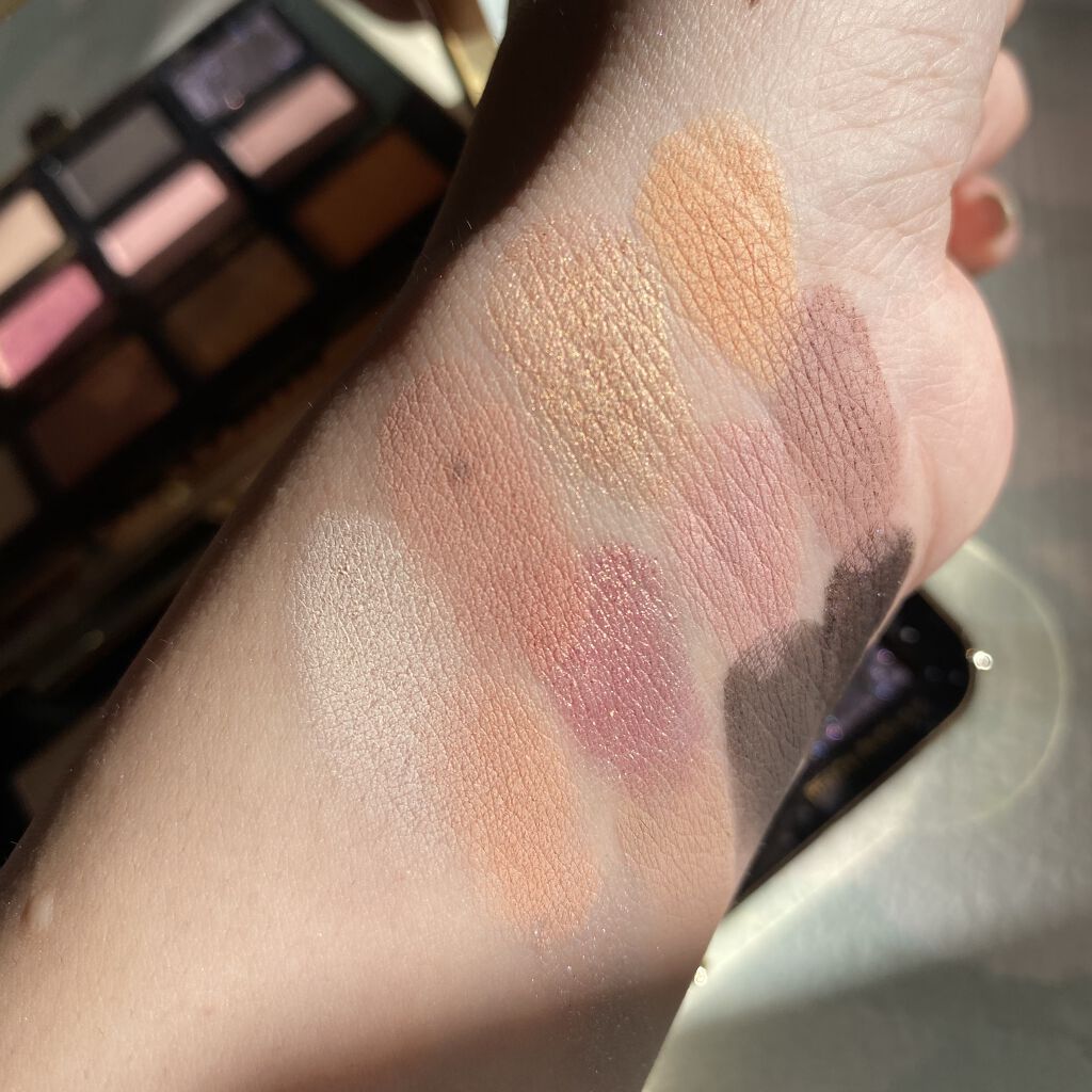 ホワイトピーチ マルチダイメンショナルアイシャドウパレット/Too Faced/アイシャドウパレットを使ったクチコミ（3枚目）