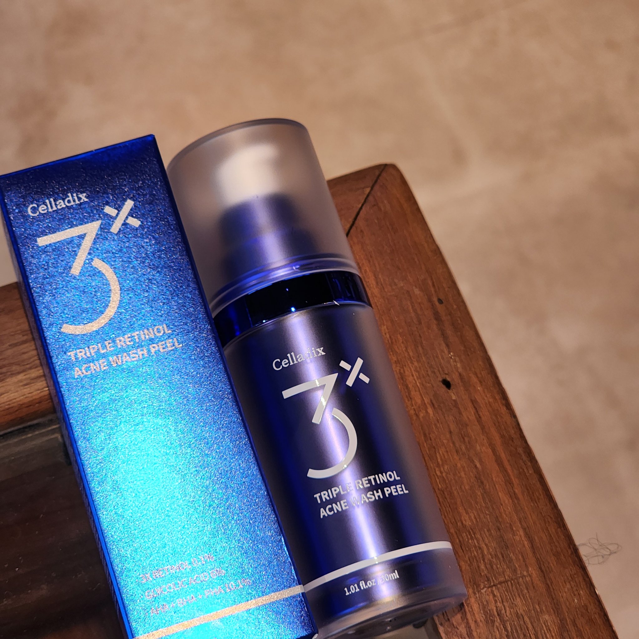 トリプル レチノール ウォッシュピール/Celladix/ピーリングを使ったクチコミ（2枚目）