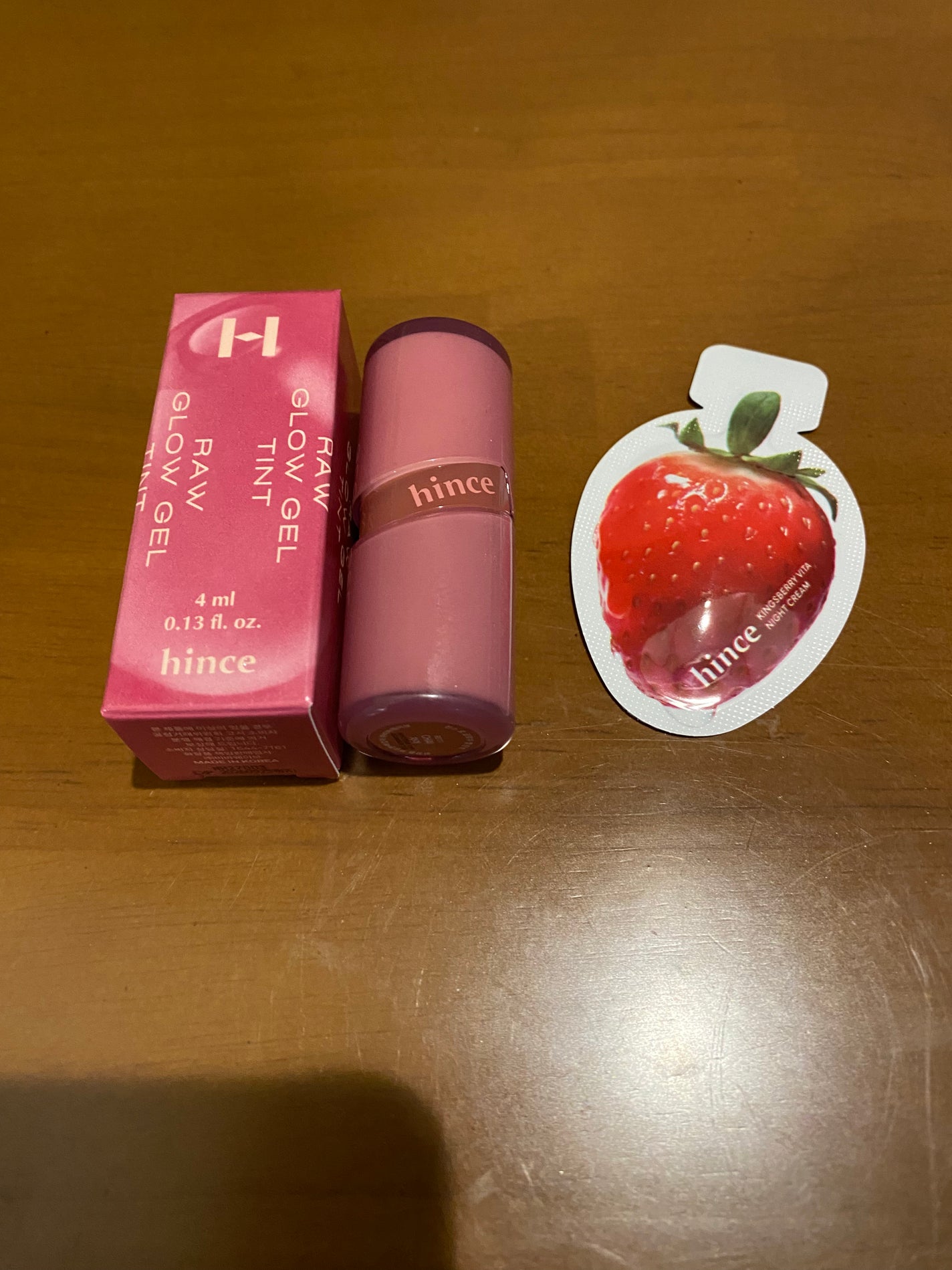 ロウグロウジェルティント/hince/リップティントを使ったクチコミ(1枚目)