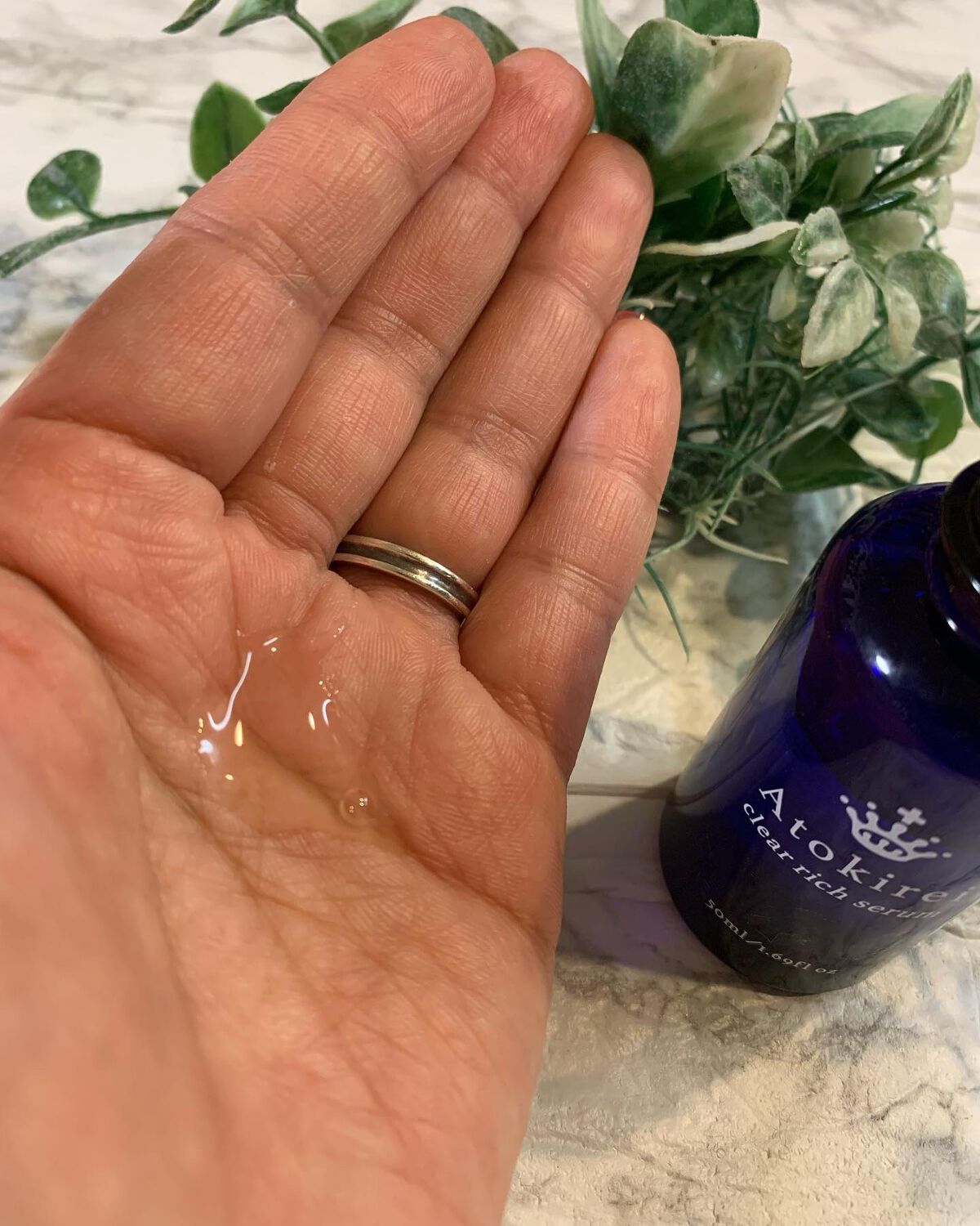 kumi◡̈*.k222 on LIPS 「ニキビ跡やシミそばかす、黒ずみくすみに強い美白美容液「atok..」(4枚目)