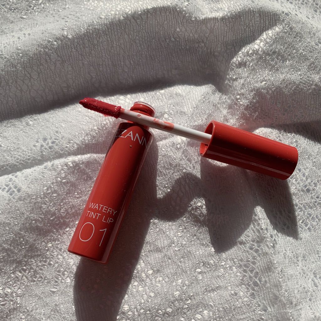 ウォータリーティントリップ/CEZANNE/リップティントを使ったクチコミ（2枚目）