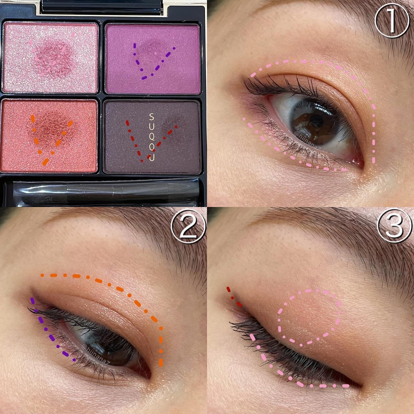 シグニチャー カラー アイズ/SUQQU/アイシャドウパレットを使ったクチコミ(3枚目)