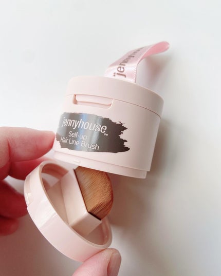 セルフアップヘアラインブラシ/jenny house/ヘアカラーを使ったクチコミ(4枚目)