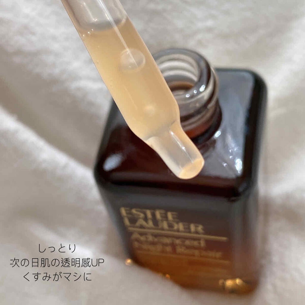 アドバンス ナイト リペア SMR コンプレックス/ESTEE LAUDER/美容液を使ったクチコミ(4枚目)