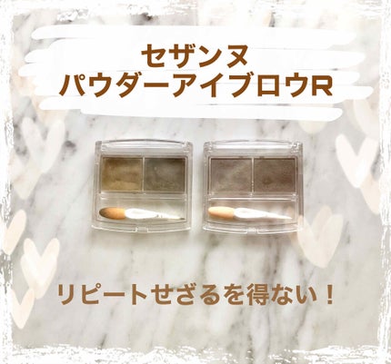 パウダーアイブロウR/CEZANNE/パウダーアイブロウを使ったクチコミ(1枚目)