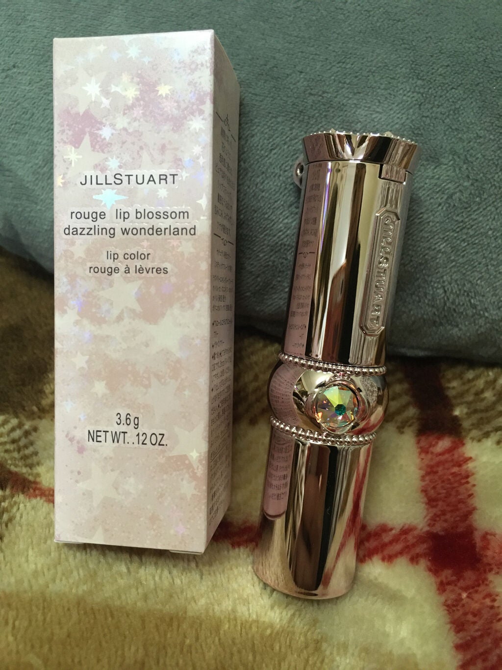 ルージュ リップブロッサム ダズリングワンダーランド/JILL STUART/口紅を使ったクチコミ(5枚目)