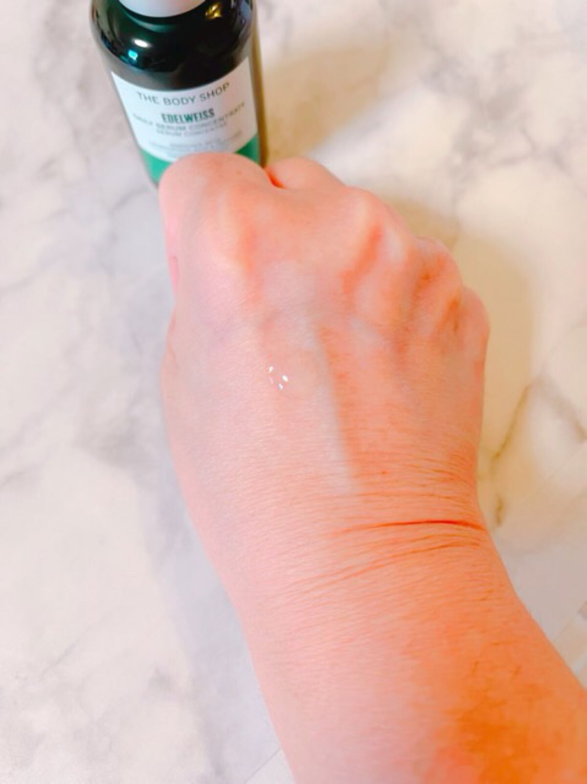 EDW コンセントレート セラム/THE BODY SHOP/美容液を使ったクチコミ(3枚目)