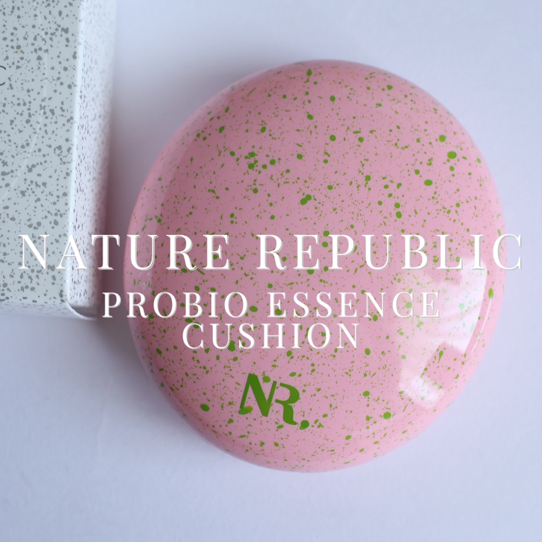 PROBIOエッセンスクッション 23 ナチュラルベージュ/ネイチャーリパブリック/クッションファンデーションを使ったクチコミ（1枚目）