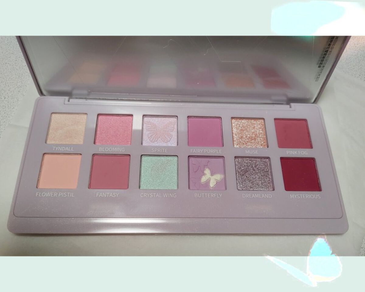 エクスプローラ12色 動物アイシャドウパレット/PERFECT DIARY/アイシャドウパレットを使ったクチコミ（2枚目）