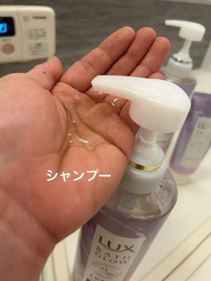 バスグロウ ストレート&シャイン シャンプー/トリートメント/LUX/市販シャンプーを使ったクチコミ(2枚目)