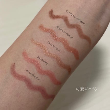 メロウレイヤリング スティックシャドウ/HOLIKA HOLIKA/スティックアイシャドウを使ったクチコミ(4枚目)