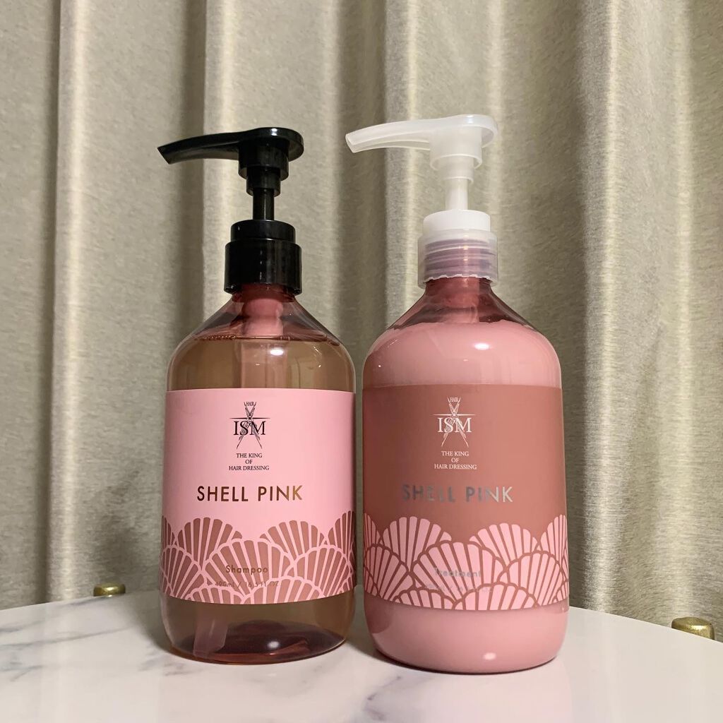 SHELL PINK シャンプー／トリートメント トリートメント/ISM/市販シャンプーを使ったクチコミ（2枚目）