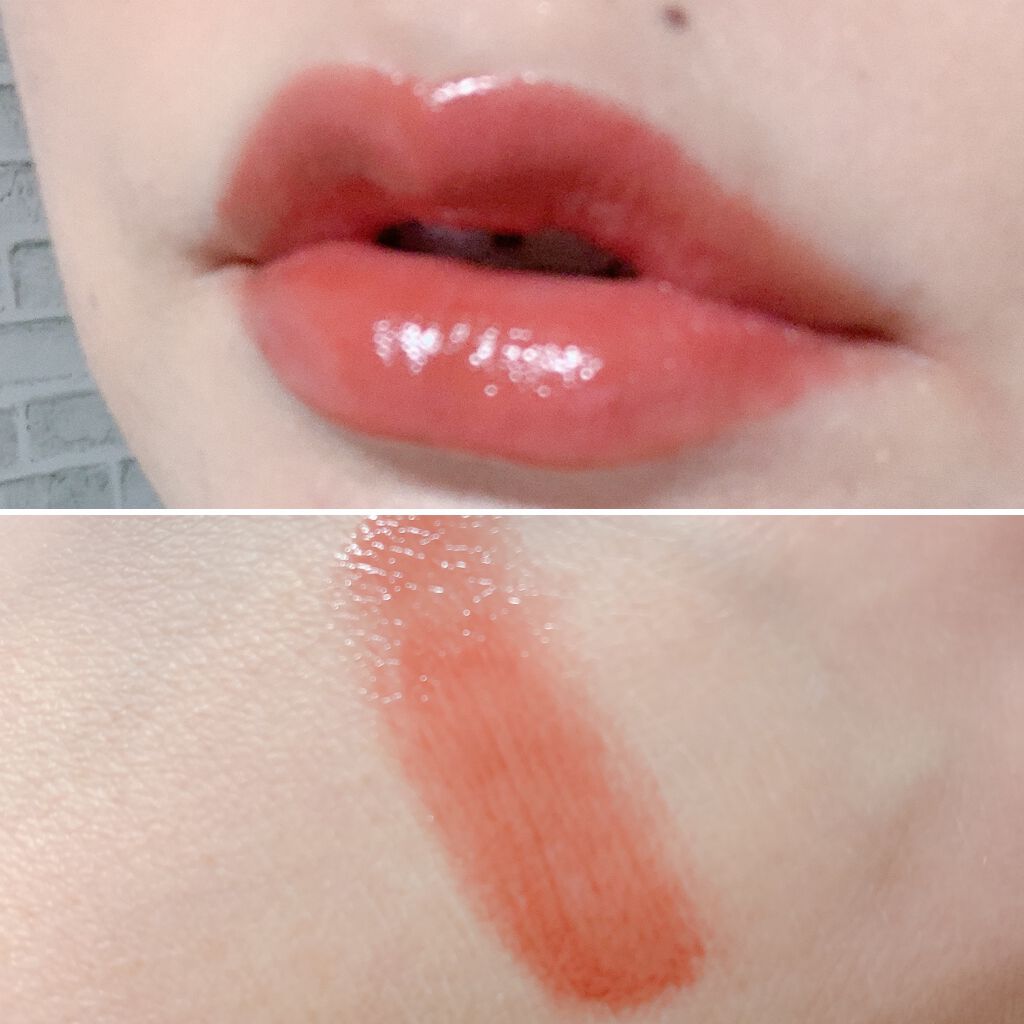 ルージュ ヴォリュプテ シャイン/YVES SAINT LAURENT BEAUTE/口紅を使ったクチコミ(2枚目)