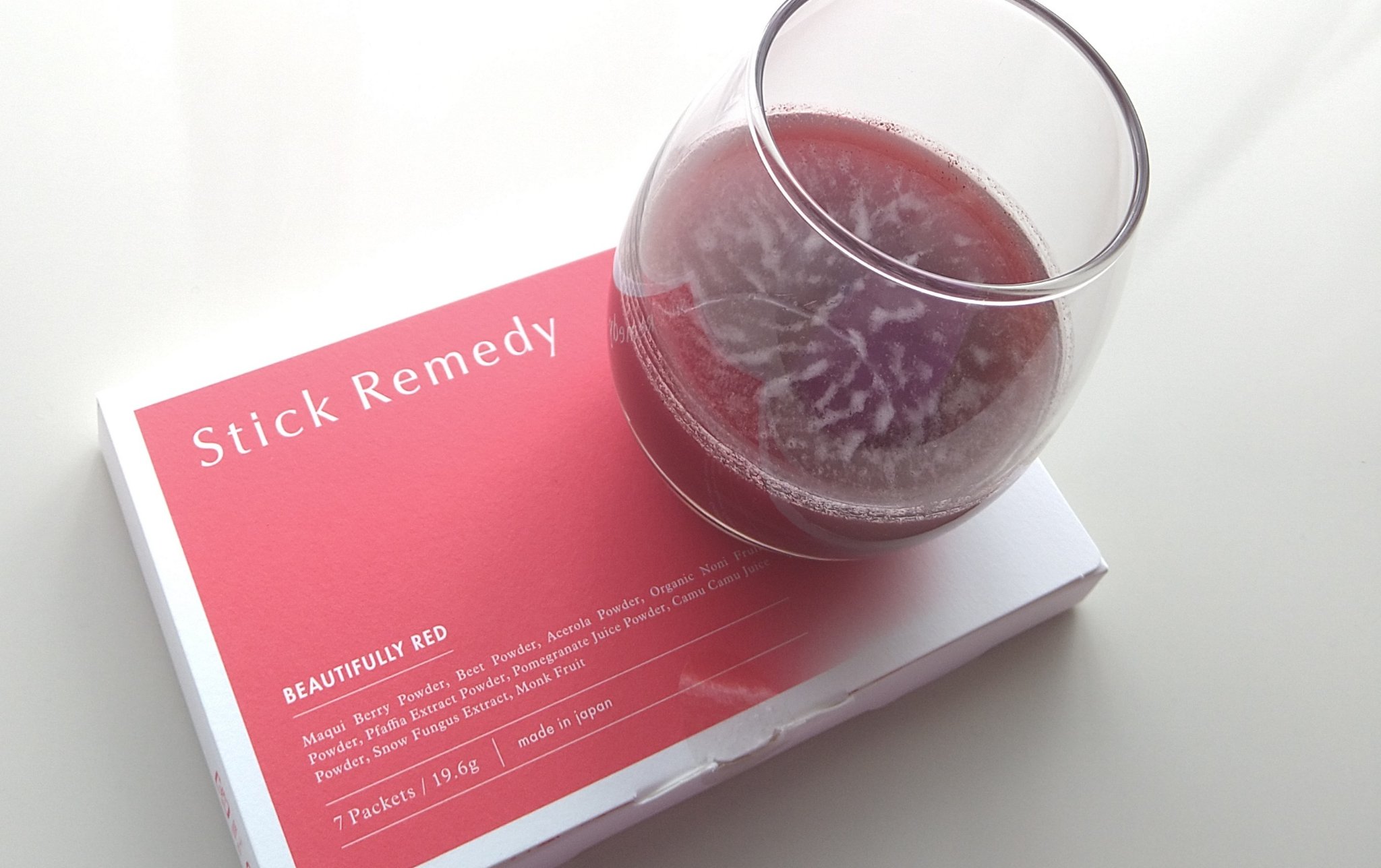 Beautifully Red 7包/Stick Remedy/健康サプリメントを使ったクチコミ（3枚目）