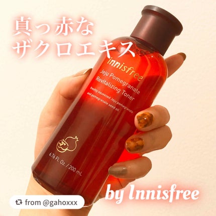 ポメグラネート バイタル トナー/innisfree/化粧水を使ったクチコミ(1枚目)