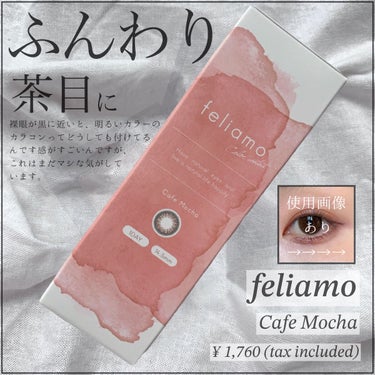 feliamo 1day カフェモカ/feliamo/ワンデー（１DAY）カラコンを使ったクチコミ（1枚目）