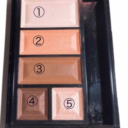 ショコラスウィート アイズ/リンメル ロンドン/アイシャドウパレットを使ったクチコミ(2枚目)