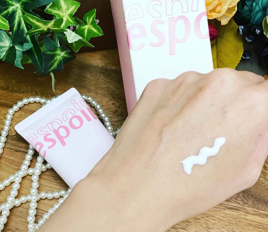 ウォータースプラッシュシカトーンアップクリーム/espoir/化粧下地を使ったクチコミ（2枚目）