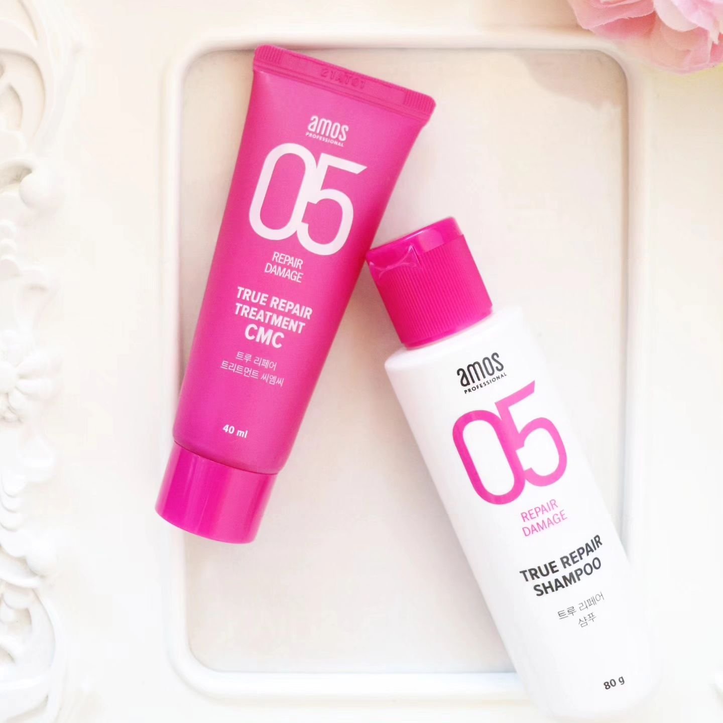 トゥルーリペア　トリートメントCMC/amos PROFESSIONAL/洗い流すヘアトリートメントを使ったクチコミ（3枚目）