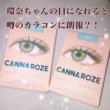 CANNA ROZE (カンナロゼ)/i-DOL/カラーコンタクトレンズを使ったクチコミ（1枚目）