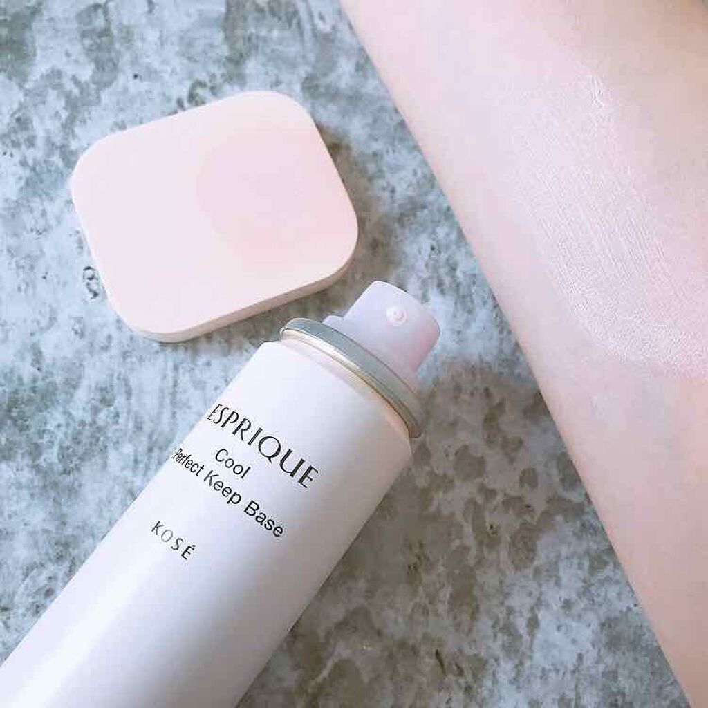 ひんやりタッチ パーフェクト キープ ベース/ESPRIQUE/化粧下地を使ったクチコミ（3枚目）
