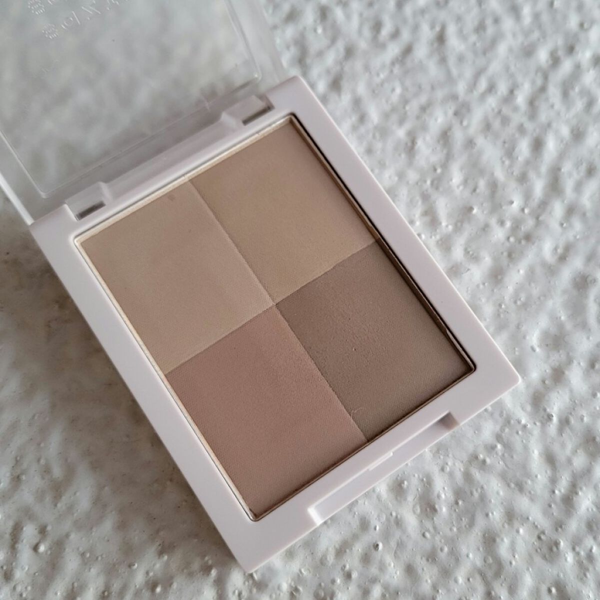 4色シェーディングパレット 01 モダングレイ/aZTK/シェーディングを使ったクチコミ（3枚目）