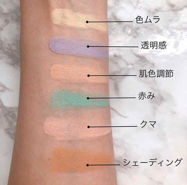 コンシール コレクト コントゥアー パレット/NYX Professional Makeup/コンシーラーを使ったクチコミ（2枚目）