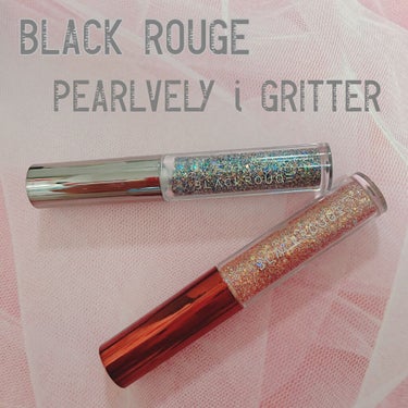 BLACK ROUGE パールブリーアイグリッターユニバースのクチコミ「BLACK ROUGE
♡パールブリーアイグリッターユニバース♡
⁡
GU01ミステリーブラッ.....」（1枚目）