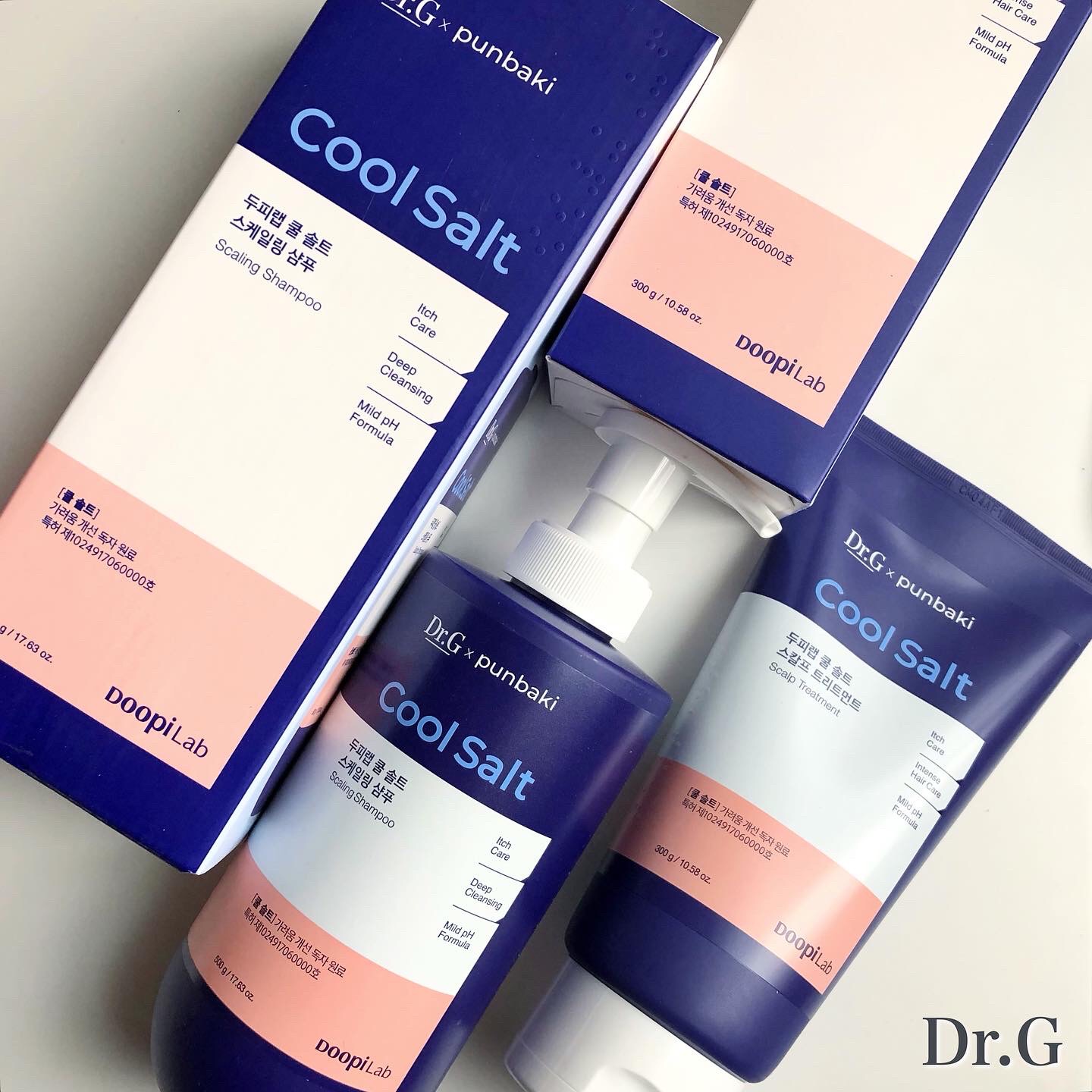 クールソルトスケーリングシャンプー/クールソルトスカルプトリートメント/Dr.G/市販シャンプーを使ったクチコミ（1枚目）