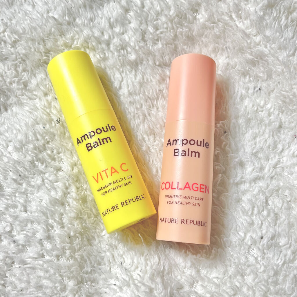 スティック美容液(コラーゲン)/ネイチャーリパブリック/フェイスバームを使ったクチコミ（1枚目）