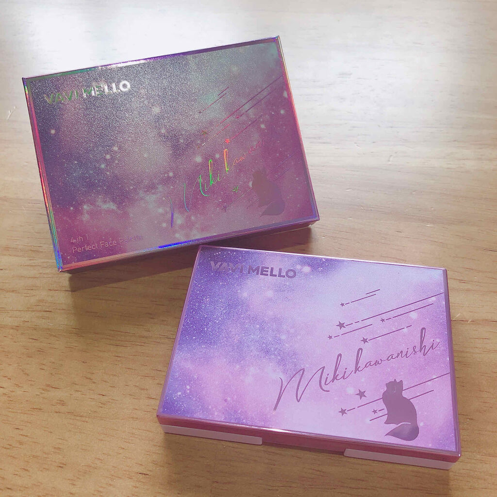 4in1パーフェクトフェイスパレット/VAVI MELLO/プレストパウダーを使ったクチコミ（1枚目）