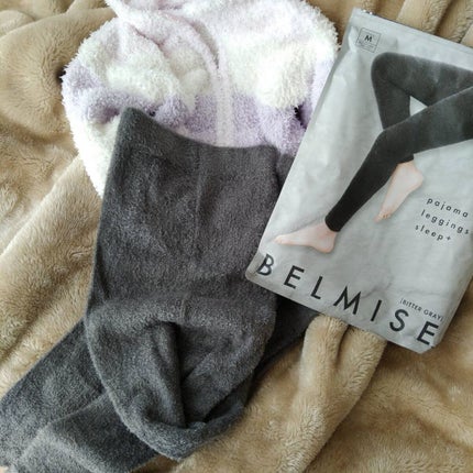 パジャマレギンスsleep+/BELMISE/着圧ソックス・レギンスを使ったクチコミ(3枚目)