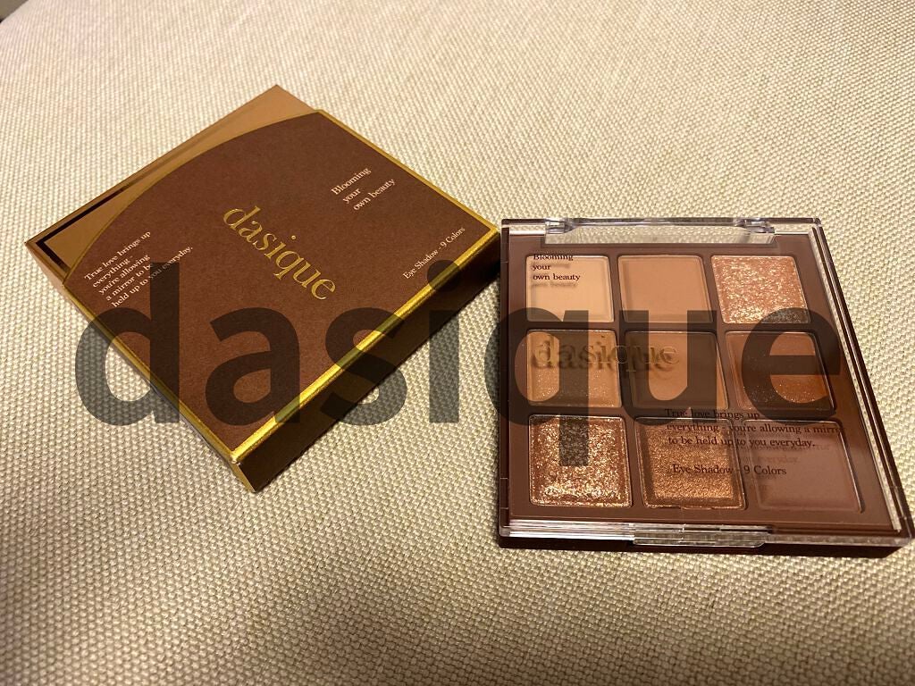 シャドウパレット/dasique/アイシャドウパレットを使ったクチコミ(1枚目)