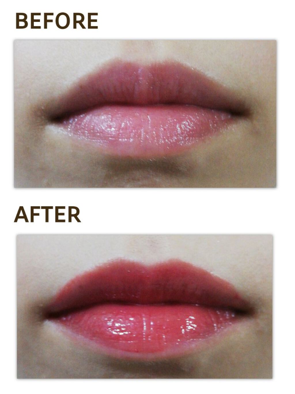 ウォータリーティントリップ/CEZANNE/リップティントを使ったクチコミ（3枚目）