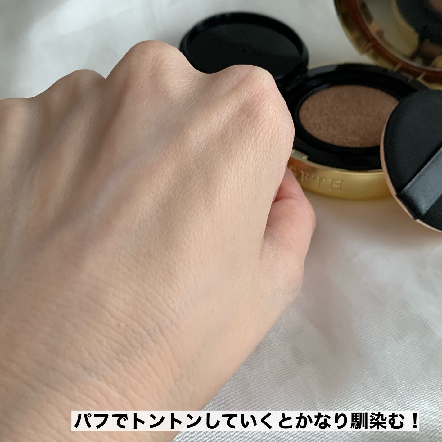 タイムレスグロークッション/LILIBETH/クッションファンデーションを使ったクチコミ(7枚目)