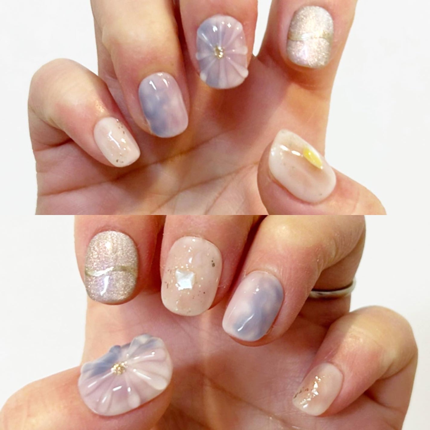 みーぽん on LIPS 「\2月のネイル/趣味で集めているネイルチップ🫶今月もたくさんつ..」(7枚目)