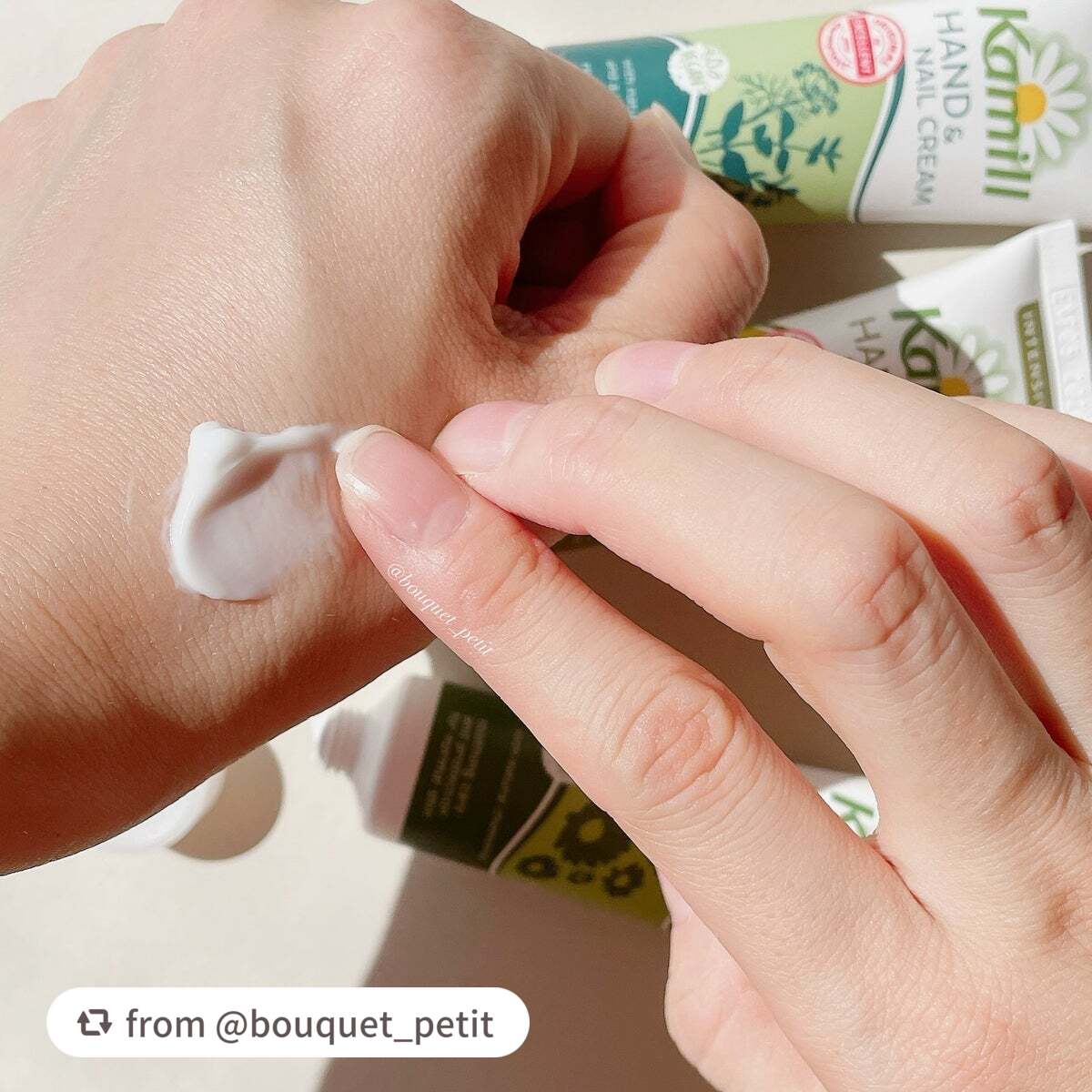 ハンド&ネイルクリーム インテンシブ 3OML ミニ/カミール/ハンドクリームを使ったクチコミ(5枚目)