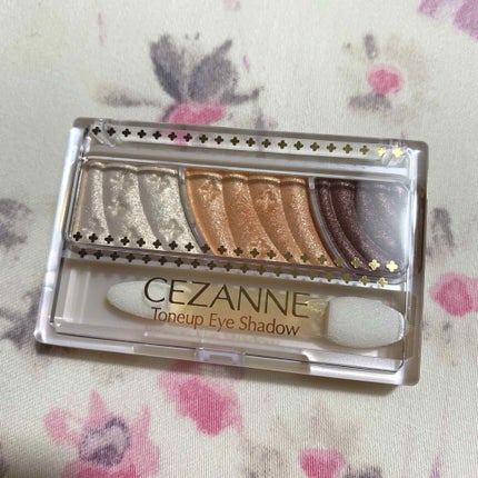 トーンアップアイシャドウ/CEZANNE/アイシャドウパレットを使ったクチコミ(1枚目)