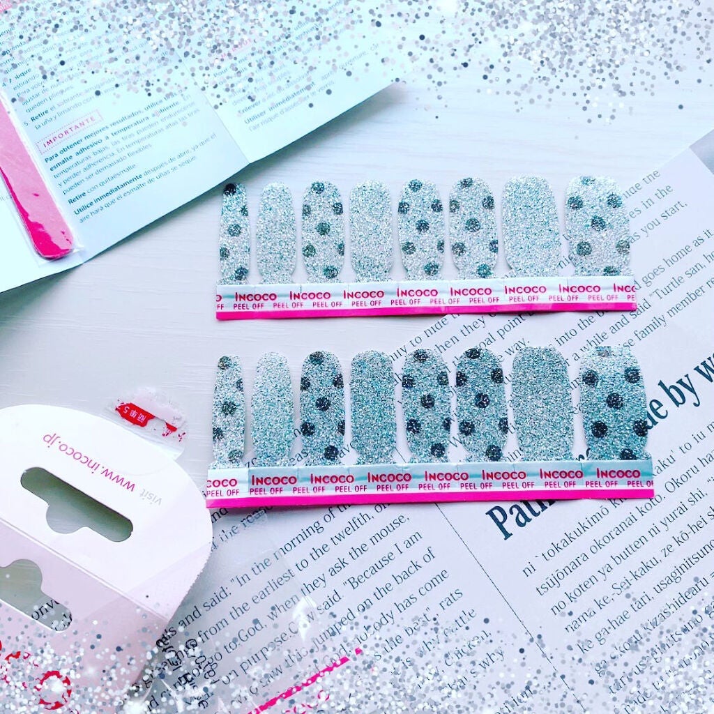 INCOCO インココ  マニキュアシート/インココ/ネイルシールを使ったクチコミ(3枚目)