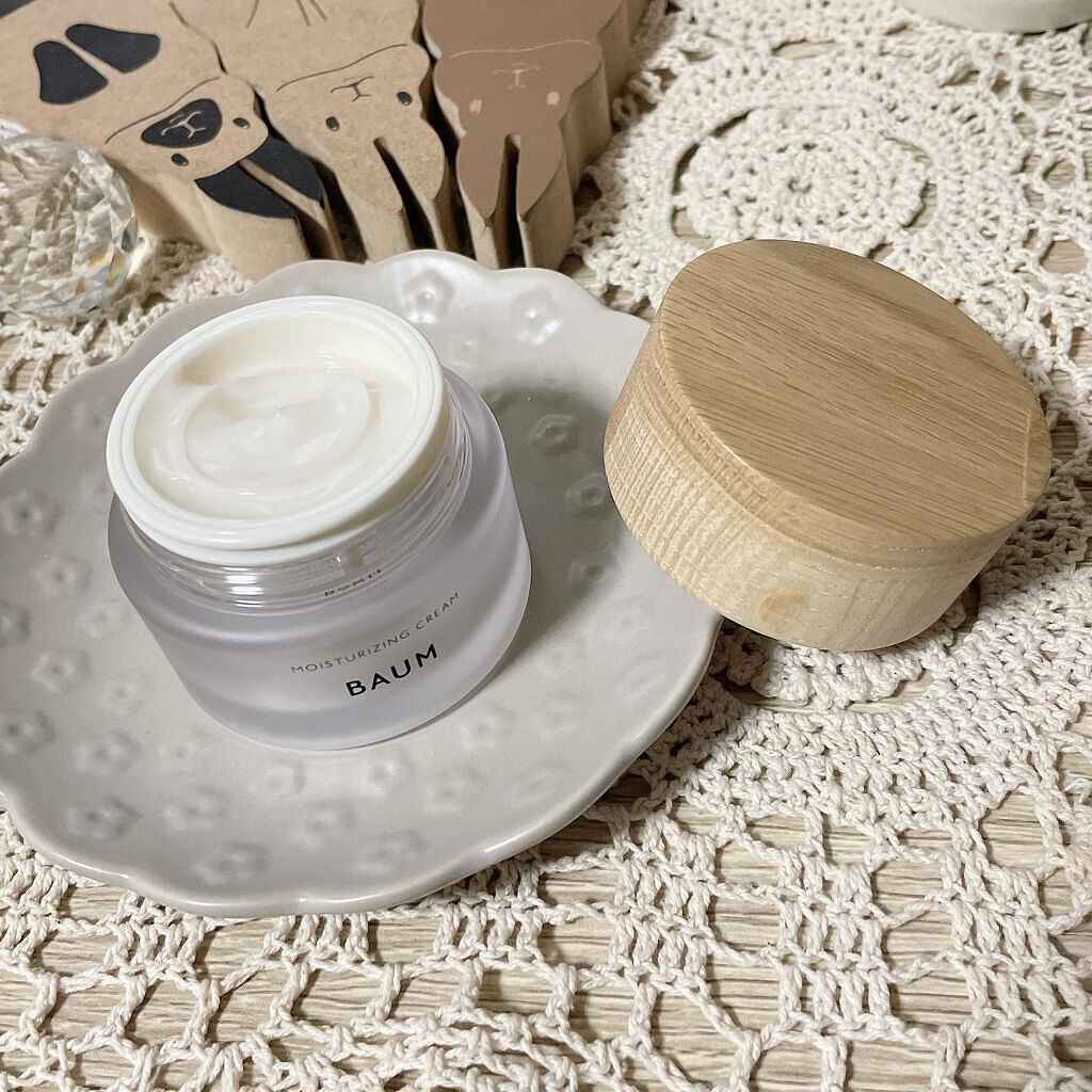 モイスチャライジング クリーム/BAUM/フェイスクリームを使ったクチコミ（2枚目）