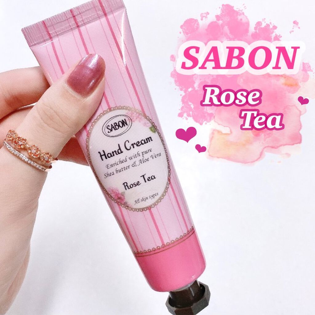 ハンドクリーム ローズティー 30ml/SABON/ハンドクリームを使ったクチコミ（1枚目）